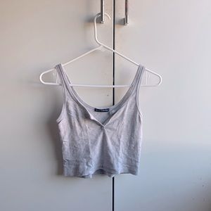 Brandy Melville grey tank top